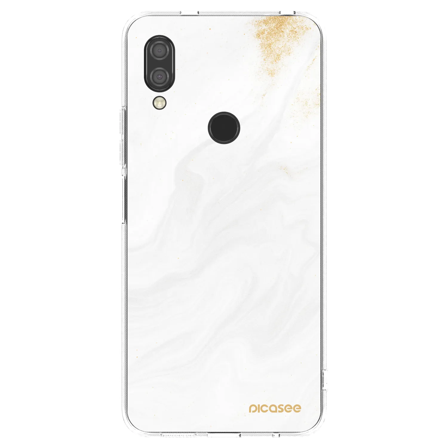 Picasee husă transparentă din silicon pentru Xiaomi Redmi 7 - White