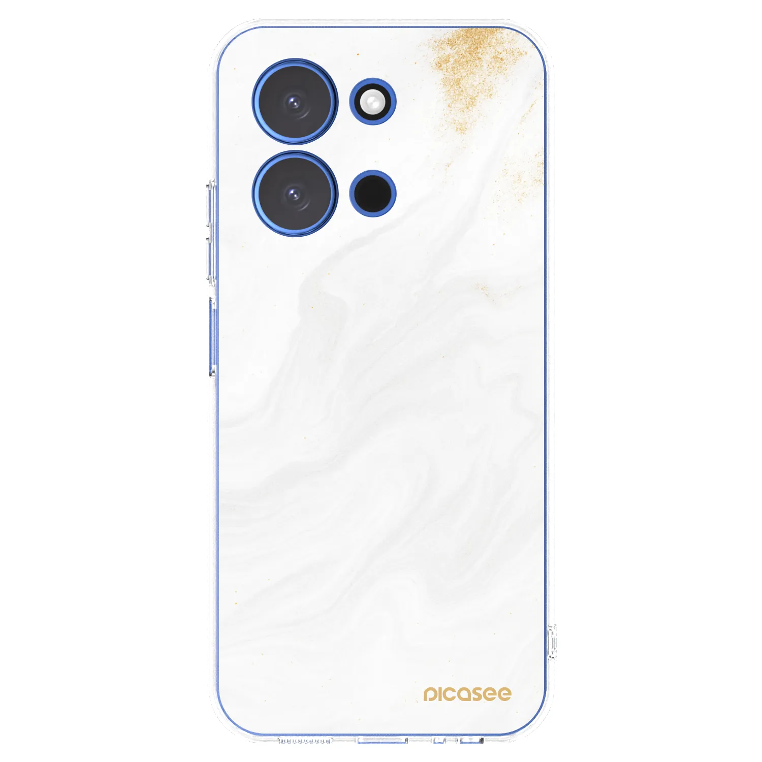 Picasee husă transparentă din silicon pentru Xiaomi Redmi 15C 4G - White