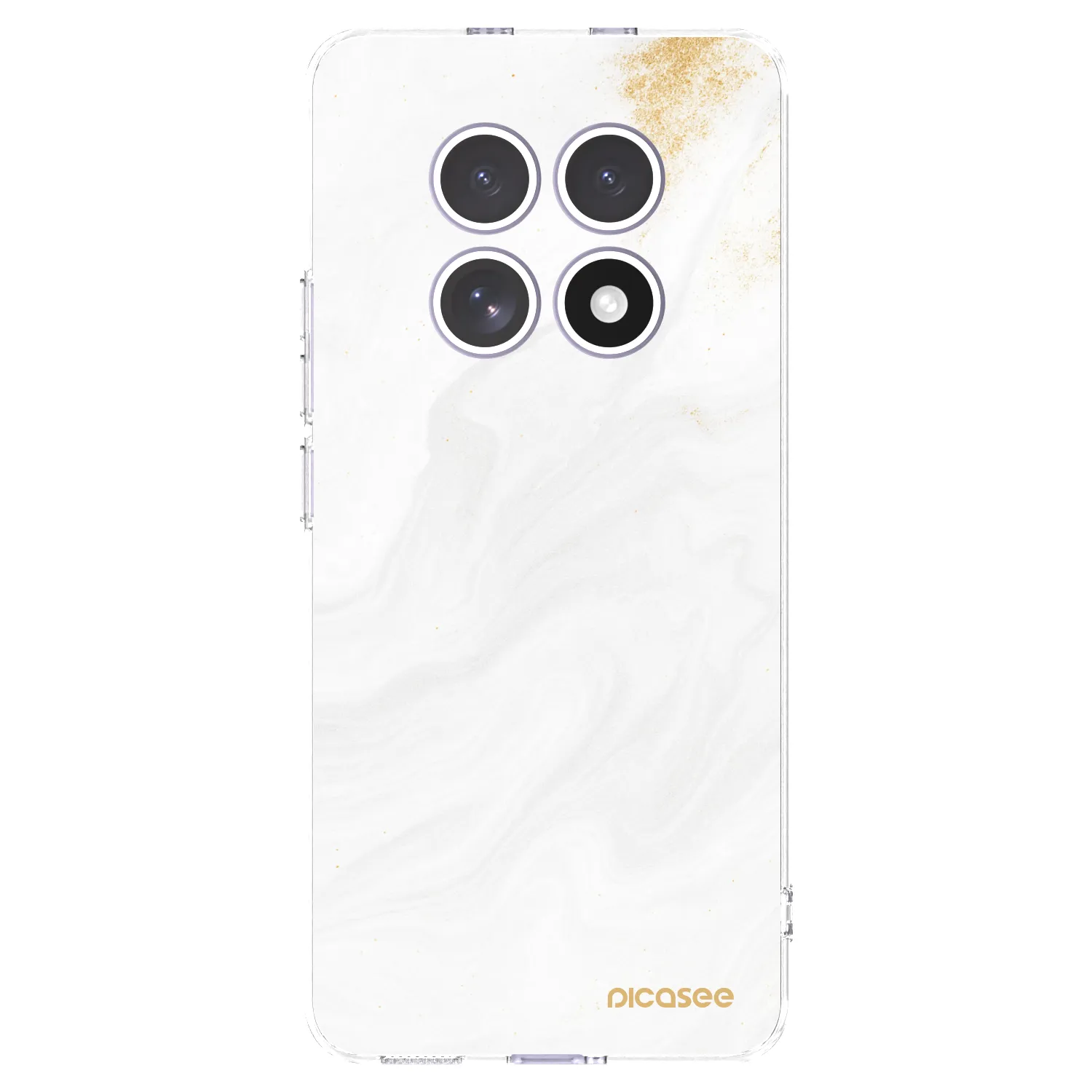 Picasee husă transparentă din silicon pentru Xiaomi Redmi Note 15 - White