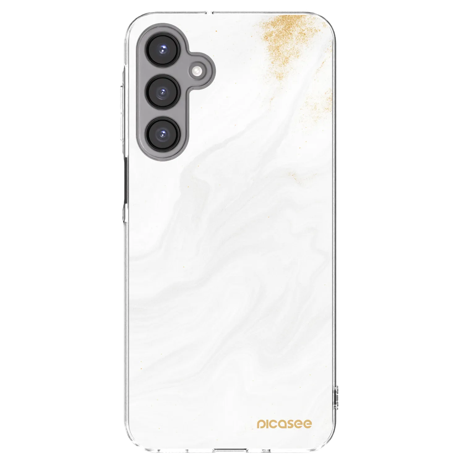 Picasee husă transparentă din silicon pentru Samsung Galaxy A16 4G - White