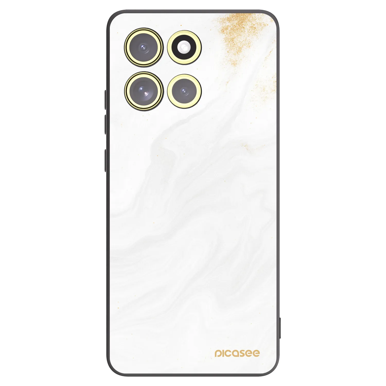 Picasee husă neagră din silicon pentru Motorola Moto G86 Power 5G - White