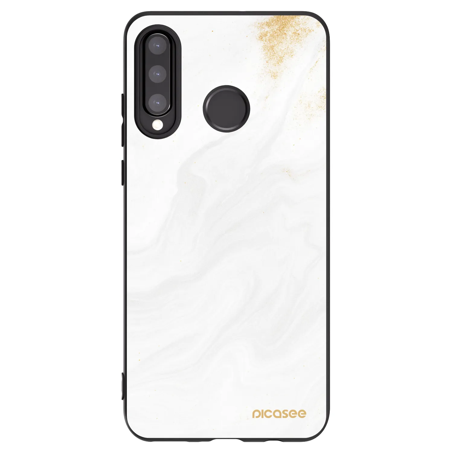 Picasee husă neagră din silicon pentru Huawei P30 Lite - White