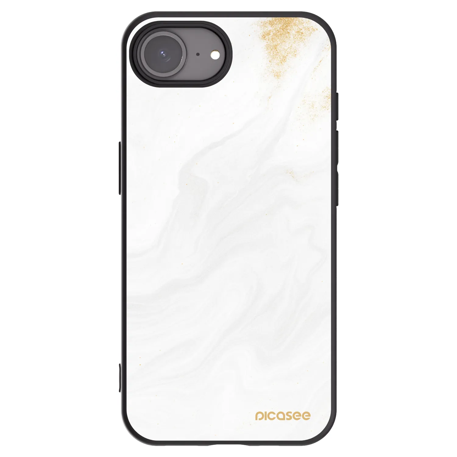 Picasee husă neagră din silicon pentru Apple iPhone 17e - White