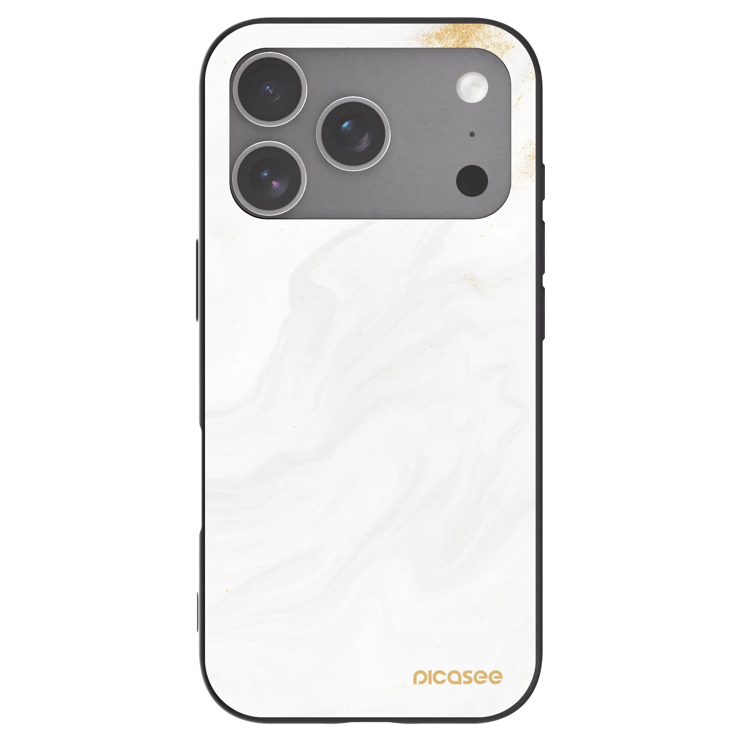 Picasee husă neagră din silicon pentru Apple iPhone 18 Pro - White