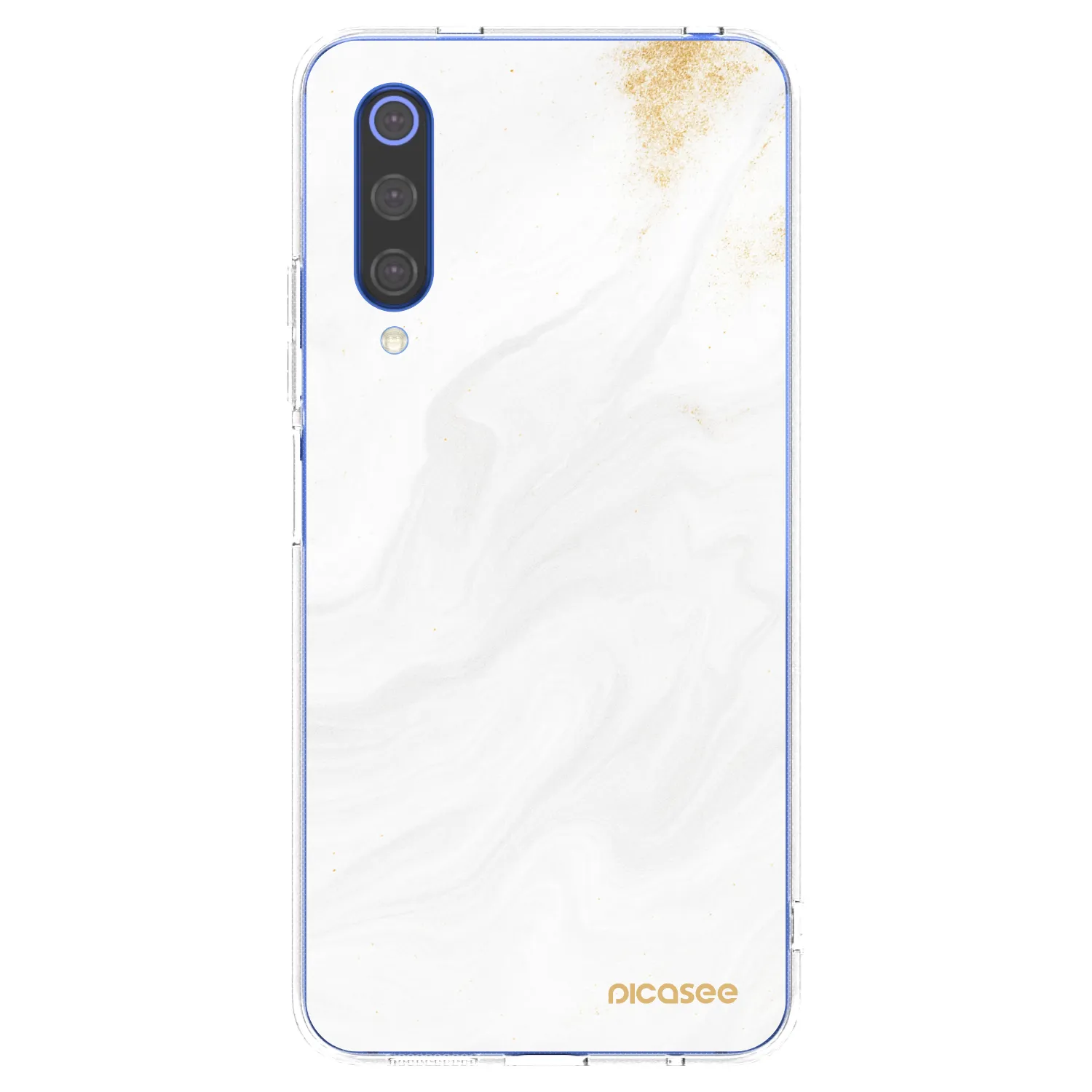 Picasee husă transparentă din silicon pentru Xiaomi Mi 9 SE - White