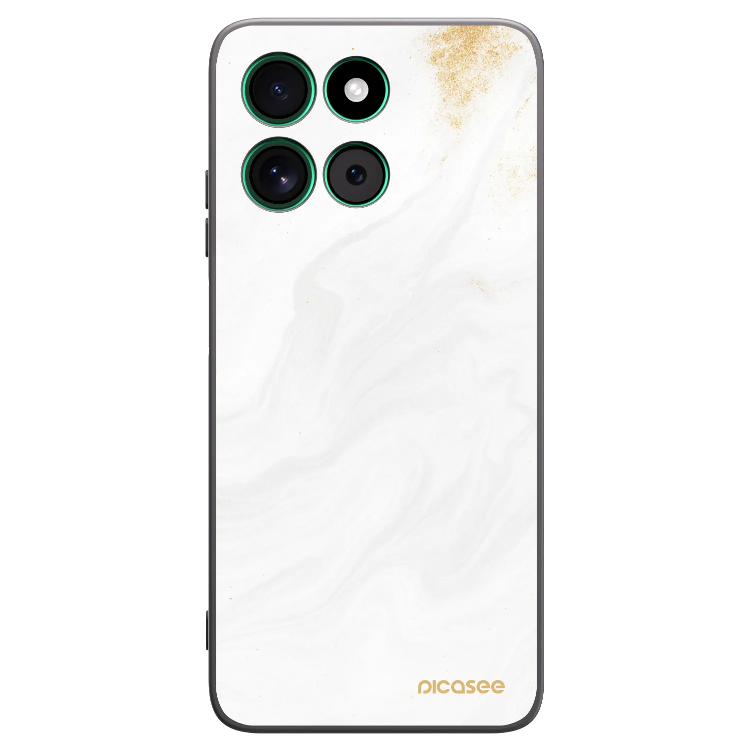 Picasee husă neagră din silicon pentru Motorola Moto G57 Power - White
