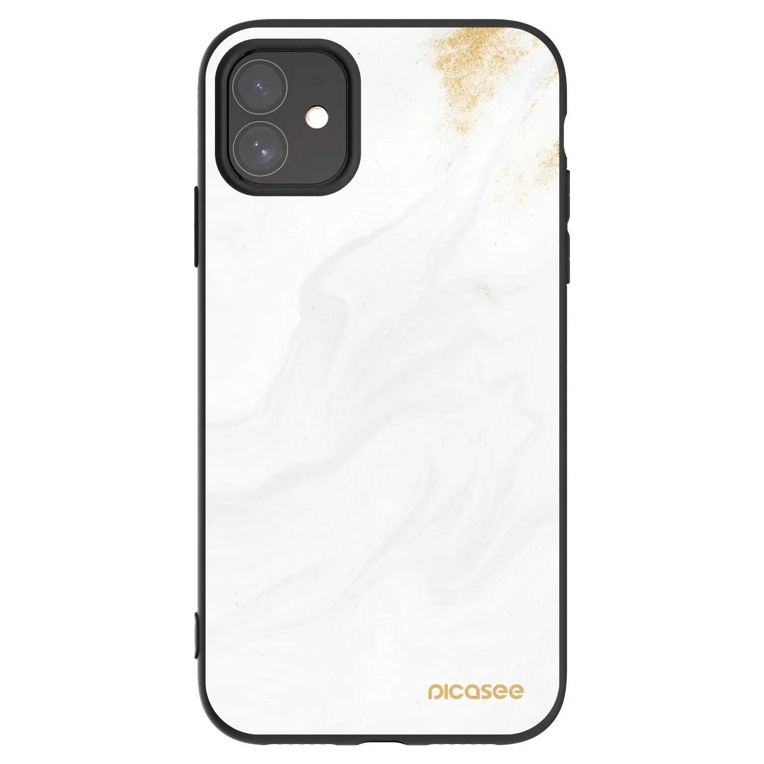 Picasee husă neagră din silicon pentru Apple iPhone 11 - White