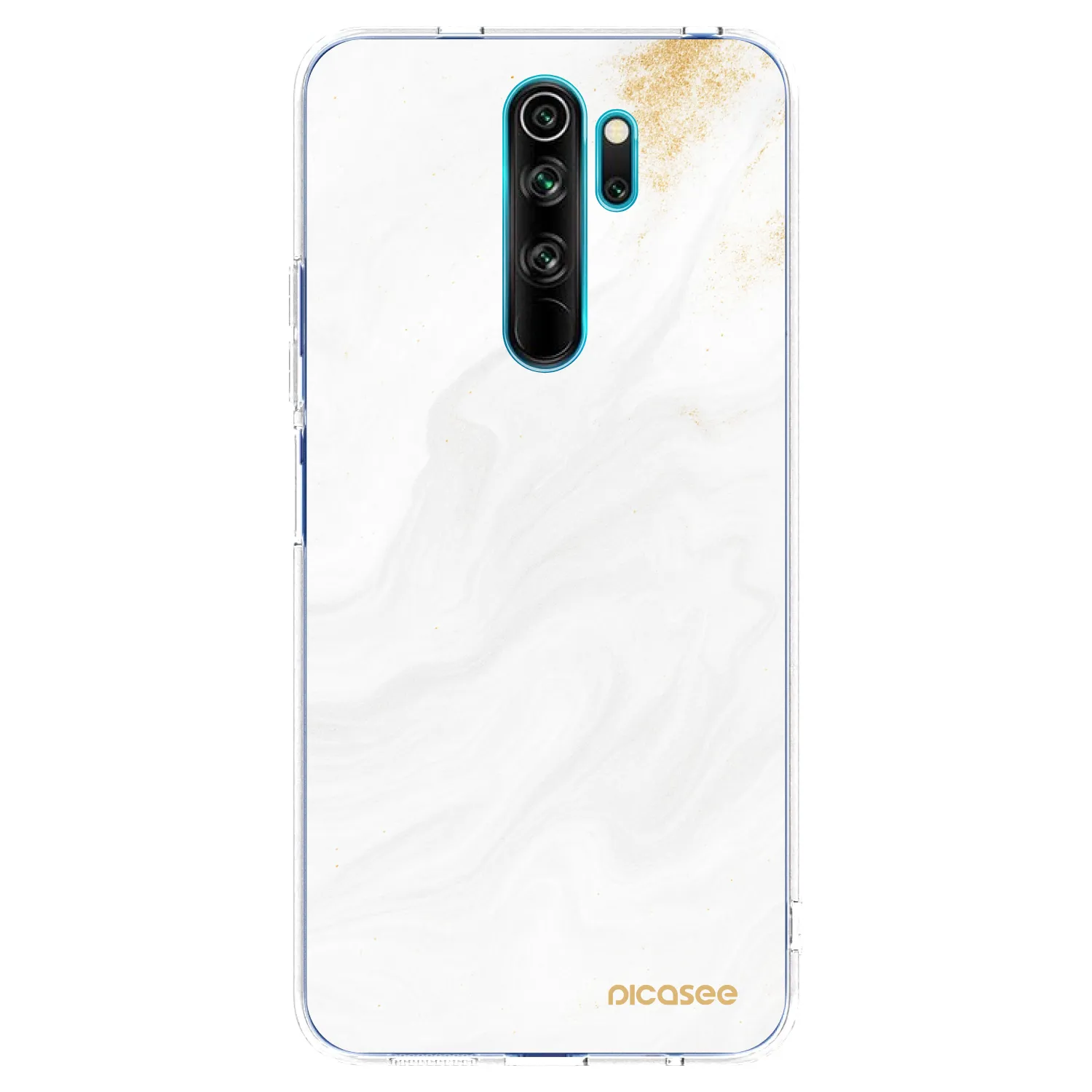 Picasee husă transparentă din silicon pentru Xiaomi Redmi Note 8 Pro - White