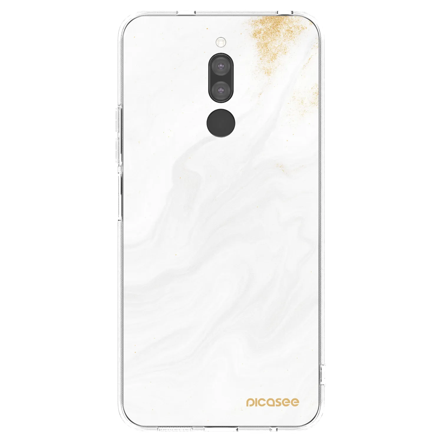 Picasee husă transparentă din silicon pentru Xiaomi Redmi 8 - White