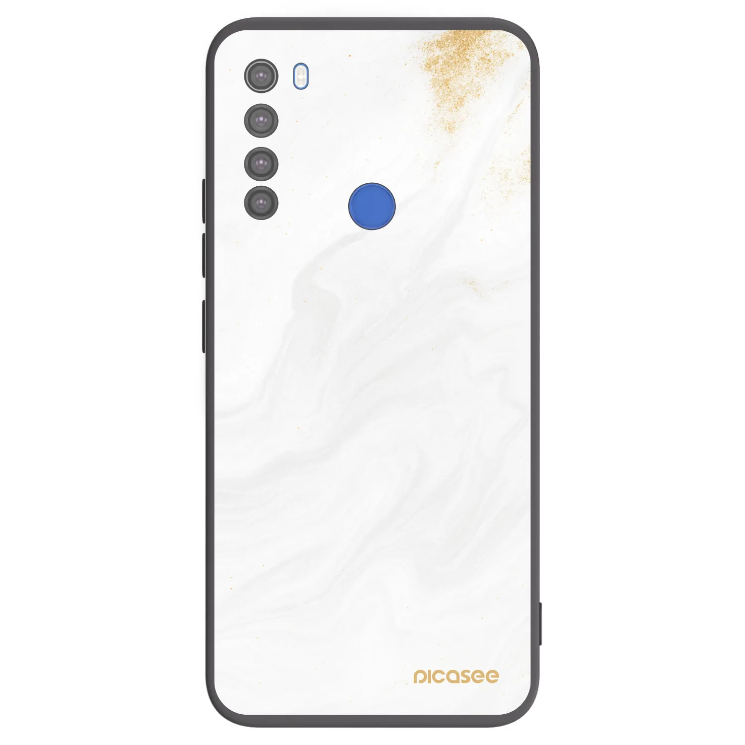 Picasee husă neagră din silicon pentru Xiaomi Redmi Note 8T - White
