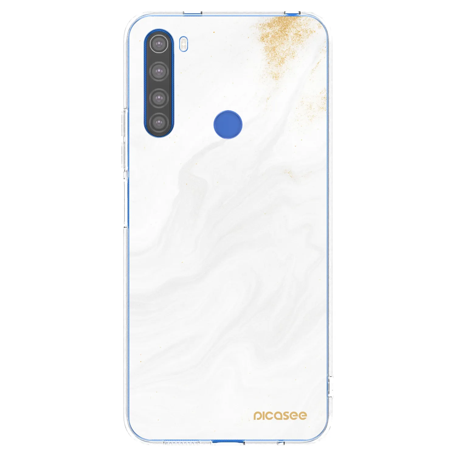 Picasee husă transparentă din silicon pentru Xiaomi Redmi Note 8T - White