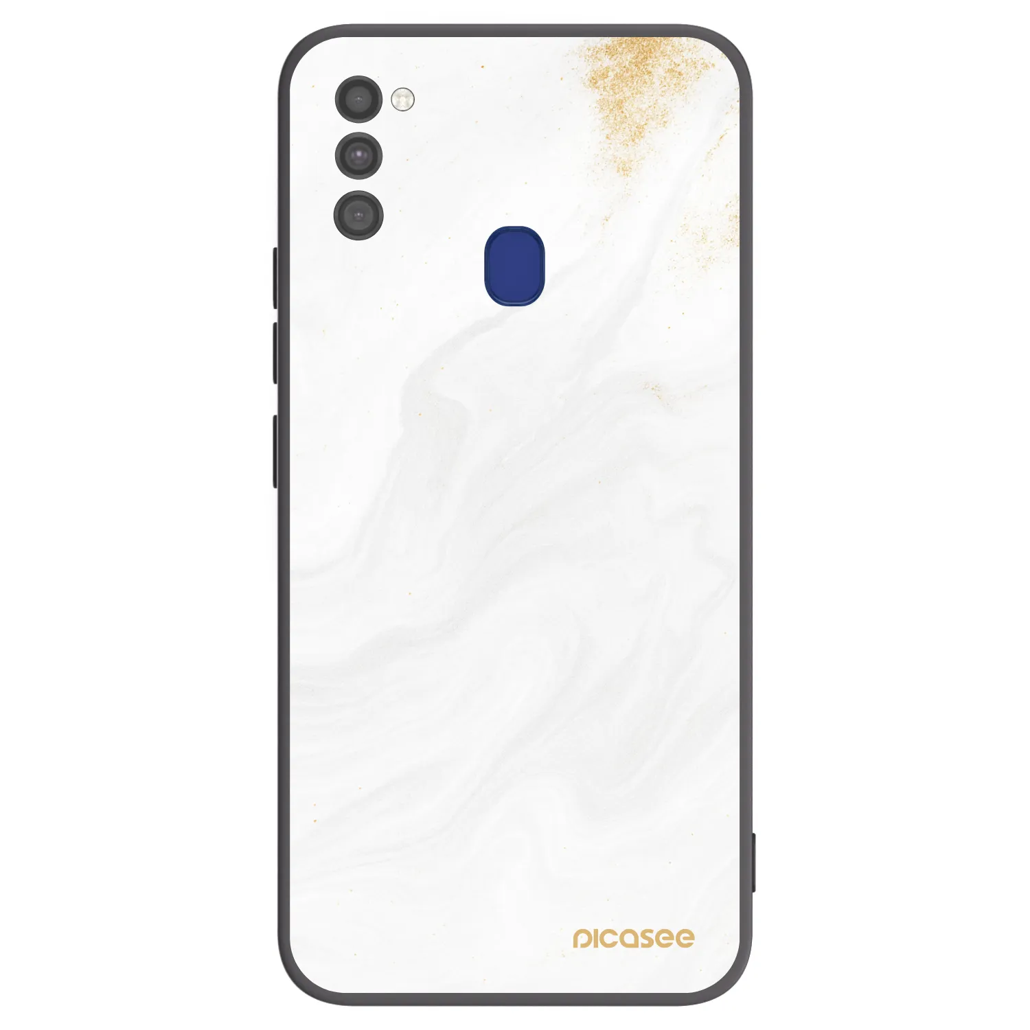 Picasee husă neagră din silicon pentru Samsung Galaxy M21 M215F - White