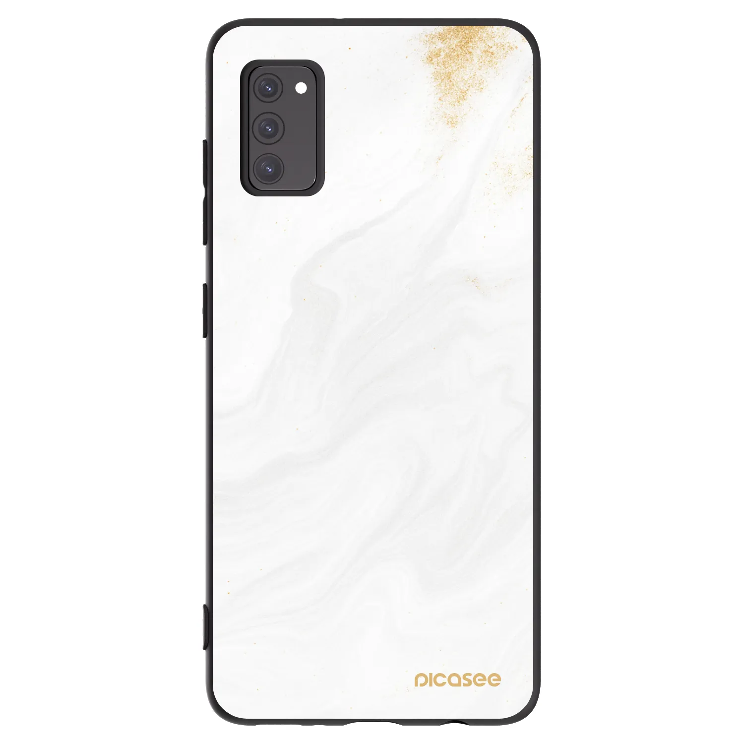 Picasee husă neagră din silicon pentru Samsung Galaxy A41 A415F - White