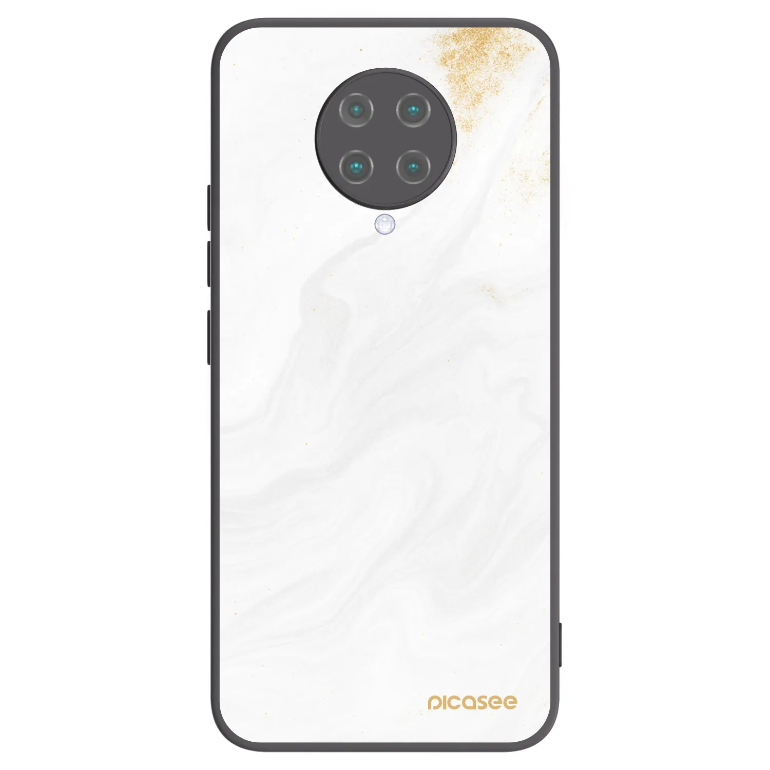 Picasee husă neagră din silicon pentru Xiaomi Poco F2 Pro - White
