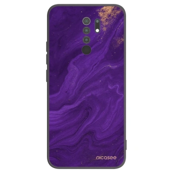 Picasee husă neagră din silicon pentru Xiaomi Redmi 9 - Purple