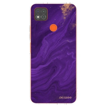Picasee husă transparentă din silicon pentru Xiaomi Redmi 9C - Purple