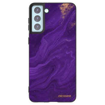 Picasee husă neagră din silicon pentru Samsung Galaxy S21+ 5G G996F - Purple