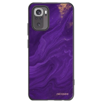 Picasee husă neagră din silicon pentru Xiaomi Redmi Note 10 - Purple