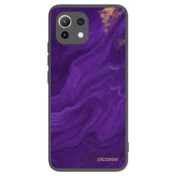 Picasee husă neagră din silicon pentru Xiaomi Mi 11 Lite - Purple