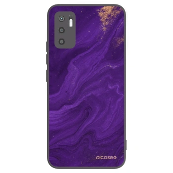 Picasee husă neagră din silicon pentru Xiaomi Redmi Note 10 5G - Purple