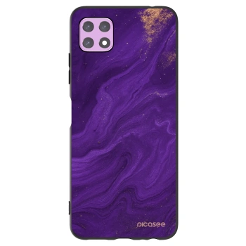 Picasee husă neagră din silicon pentru Samsung Galaxy A22 A226B 5G - Purple