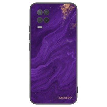 Picasee husă neagră din silicon pentru Realme 8 5G - Purple