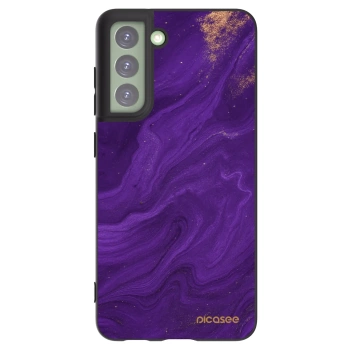 Picasee husă neagră din silicon pentru Samsung Galaxy S21 FE 5G - Purple