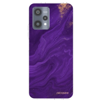 Picasee husă transparentă din silicon pentru Realme 9 Pro 5G - Purple