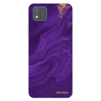Picasee husă transparentă din silicon pentru Realme C11 (2021) - Purple