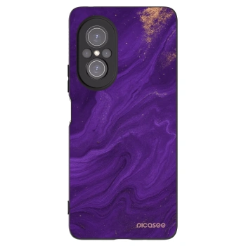 Picasee husă neagră din silicon pentru Huawei Nova 9 SE - Purple