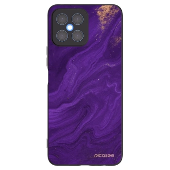 Picasee husă neagră din silicon pentru Honor X8 4G - Purple