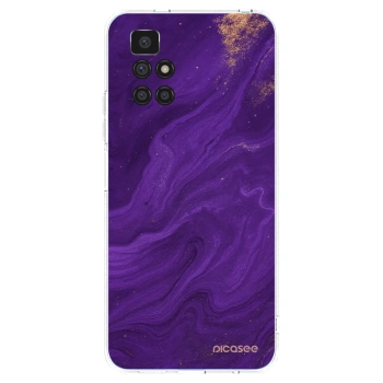 Picasee husă transparentă din silicon pentru Xiaomi Redmi 10 (2022) - Purple