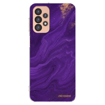 Picasee husă transparentă din silicon pentru Samsung Galaxy A23 A236B 5G - Purple