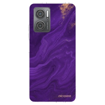 Picasee husă transparentă din silicon pentru Xiaomi Redmi 10 5G - Purple