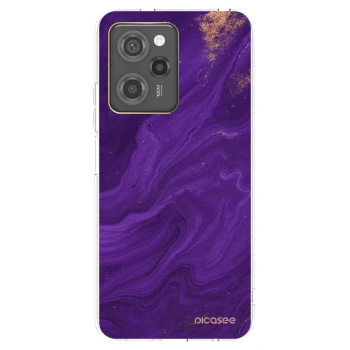 Picasee husă transparentă din silicon pentru Xiaomi Poco X5 Pro - Purple