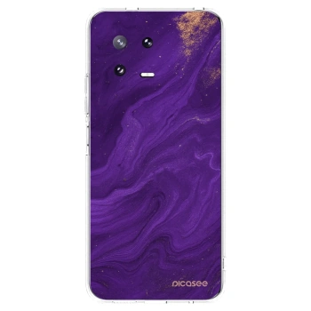 Picasee husă transparentă din silicon pentru Xiaomi 13 Pro - Purple