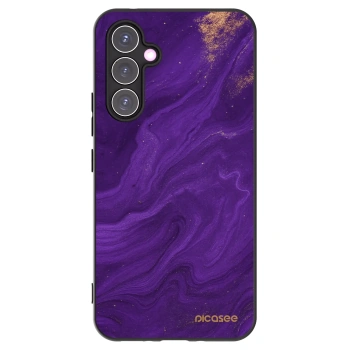 Picasee husă neagră din silicon pentru Samsung Galaxy A54 5G A546B - Purple