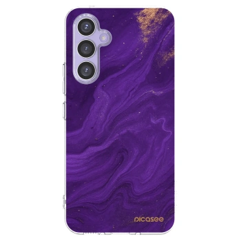 Picasee husă transparentă din silicon pentru Samsung Galaxy A54 5G A546B - Purple