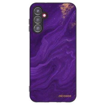 Picasee husă neagră din silicon pentru Samsung Galaxy A14 5G A146P - Purple