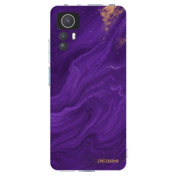 Picasee husă transparentă din silicon pentru Xiaomi Redmi Note 12S - Purple