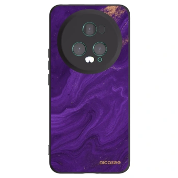 Picasee husă neagră din silicon pentru Honor Magic5 Pro - Purple