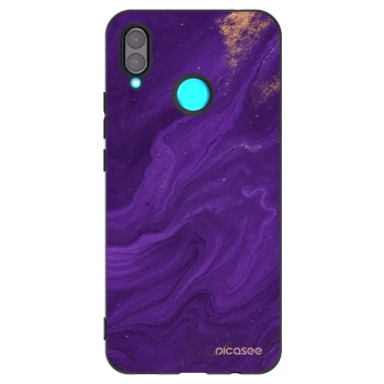 Picasee husă neagră din silicon pentru Huawei Nova 3 - Purple
