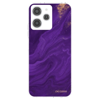 Picasee husă transparentă din silicon pentru Xiaomi Redmi 12 4G - Purple
