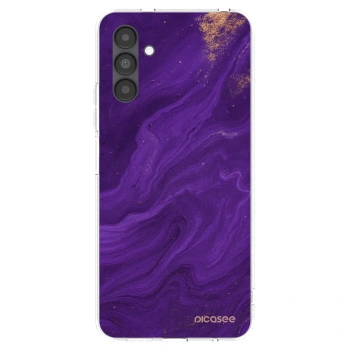 Picasee husă transparentă din silicon pentru Samsung Galaxy A04s A047F - Purple