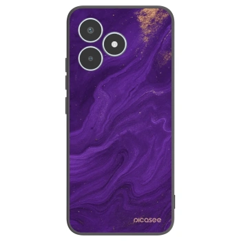 Picasee husă neagră din silicon pentru Realme C53 - Purple