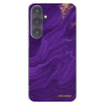 Picasee husă transparentă din silicon pentru Samsung Galaxy S24+ S926B 5G - Purple