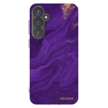 Picasee husă transparentă din silicon pentru Samsung Galaxy S23 FE S711B - Purple