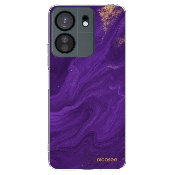 Picasee husă transparentă din silicon pentru Xiaomi Redmi 13C 4G - Purple
