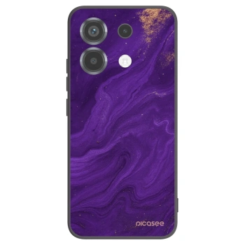 Picasee husă neagră din silicon pentru Xiaomi Poco X6 - Purple