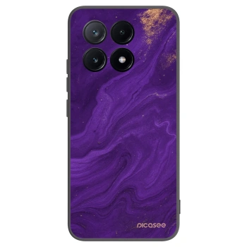Picasee husă neagră din silicon pentru Xiaomi Poco X6 Pro - Purple